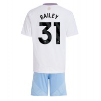 Aston Villa Leon Bailey #31 Auswärts Trikotsatz Kinder 2024-25 Kurzarm (+ Kurze Hosen)